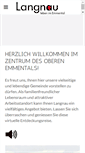 Mobile Screenshot of langnau-ie.ch